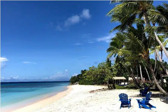 Kwajalein Island beach